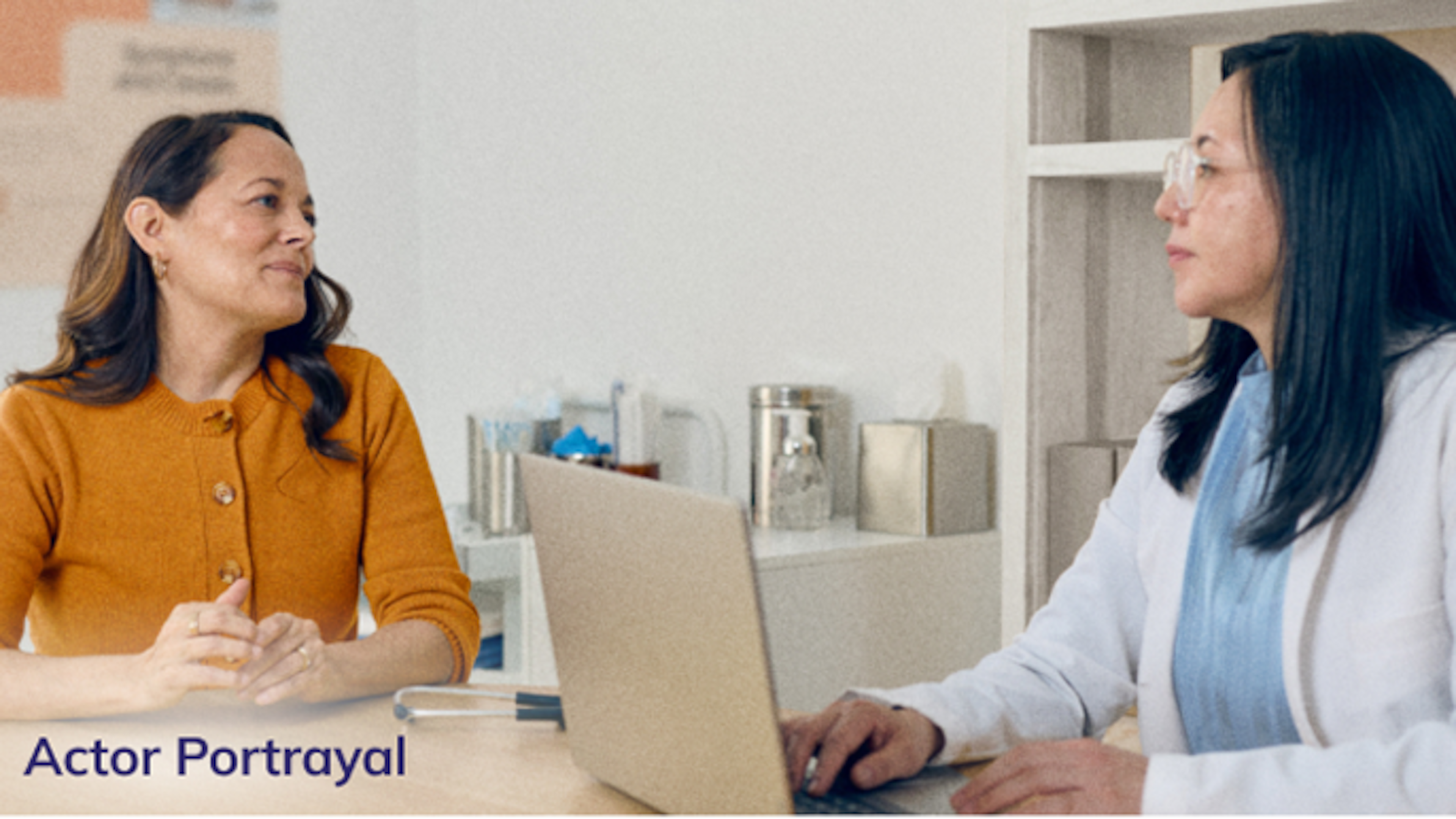 woman talking to a doctor woman talking to a doctor